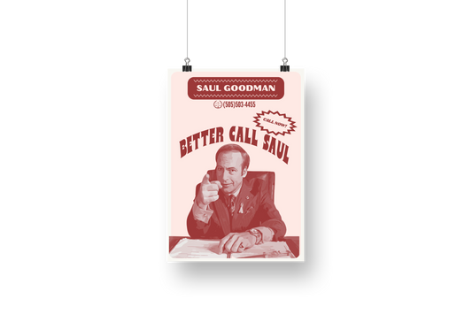 plakat BETTER CALL SAUL