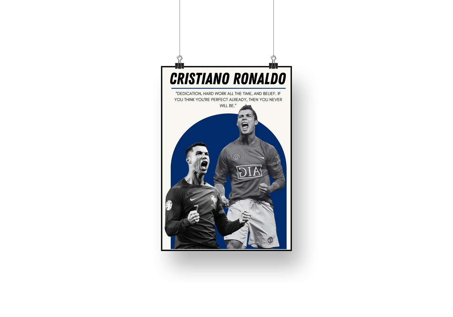 plakat CRISTIANO RONALDO