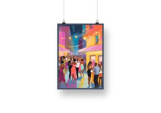 plakaty z serii NIGHT OUT