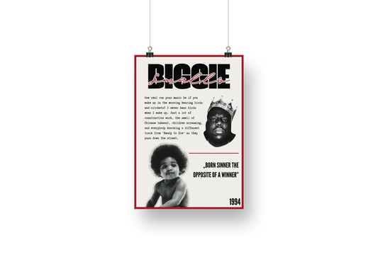 plakat BIGGIE SMALLS