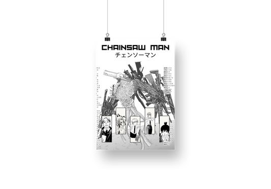 plakat CHAINSAW MAN