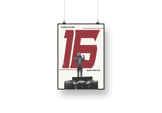 plakat CHARLES LECLERC