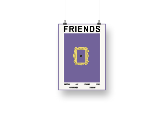 plakat FRIENDS