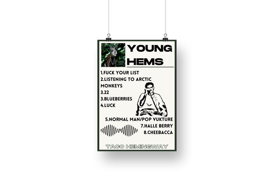 plakat YOUNG HEMS (TACO)