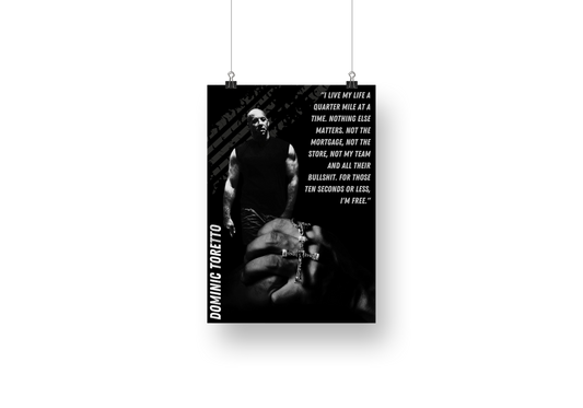 plakat DOMINIC TORETTO (F&F)