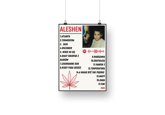 plakat ALESHEN