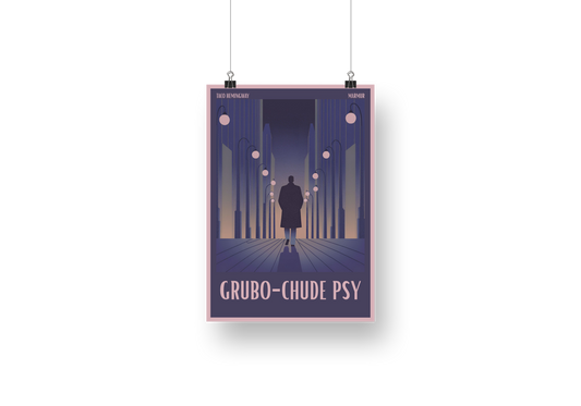 plakat GRUBO-CHUDE PSY