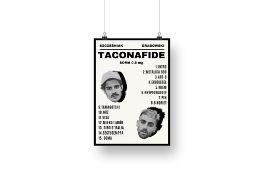 plakat TACONAFIDE