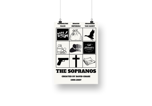 plakat THE SOPRANOS