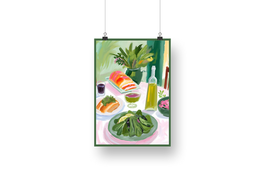 plakaty z serii BRUNCH