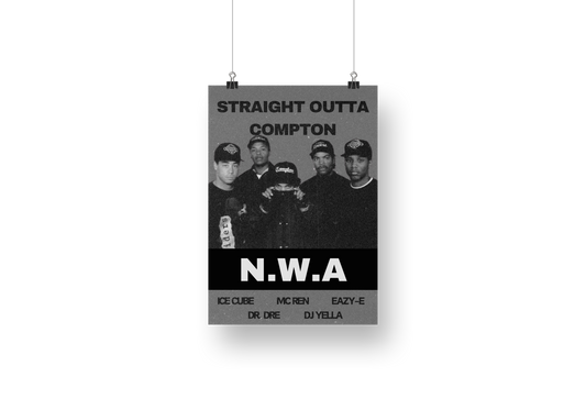 plakat N.W.A