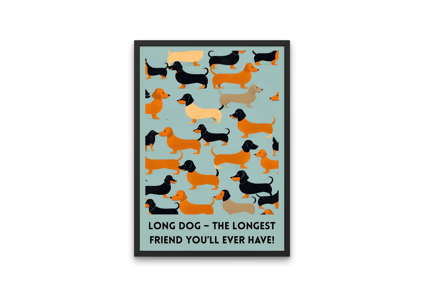 plakat LONG DOG