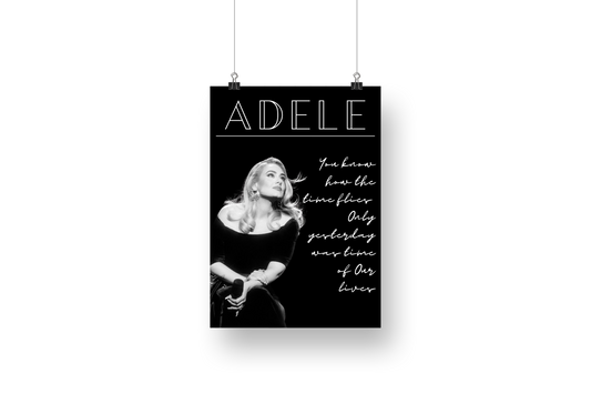 plakat ADELE