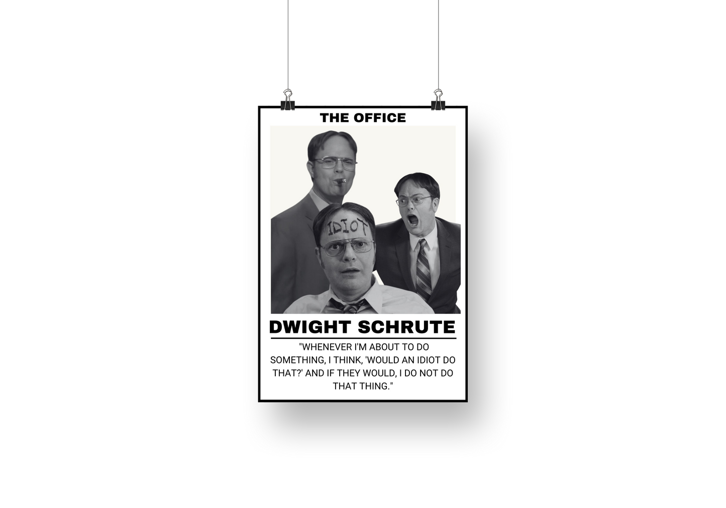 plakat DWIGHT (THE OFFICE)