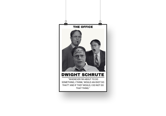 plakat DWIGHT (THE OFFICE)