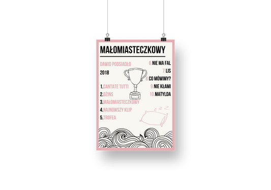 plakat MAŁOMIASTECZKOWY (PODSIADŁO)