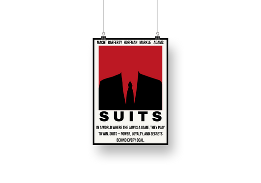 plakat SUITS