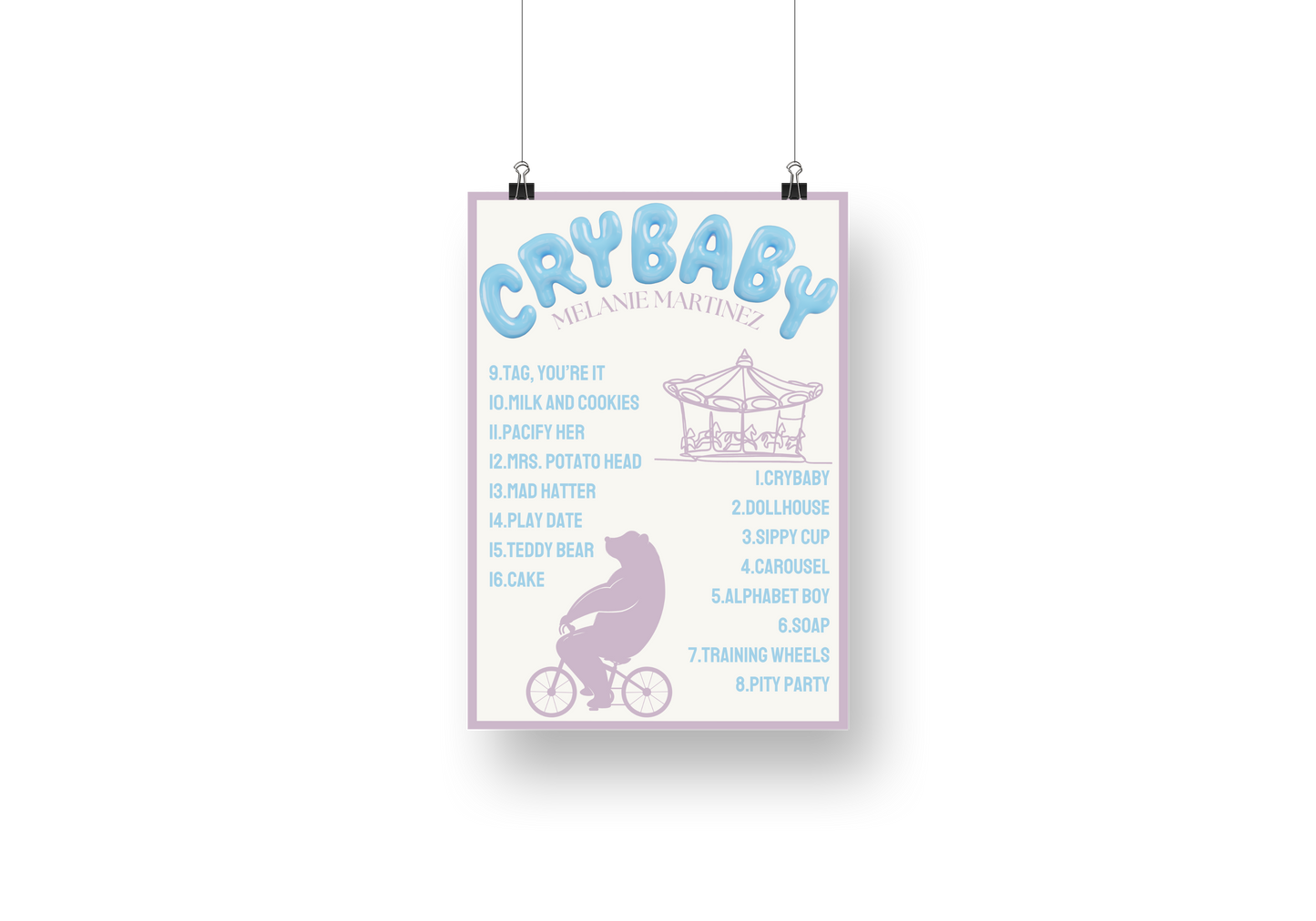 plakat CRYBABY (MELANIE MARTINEZ)