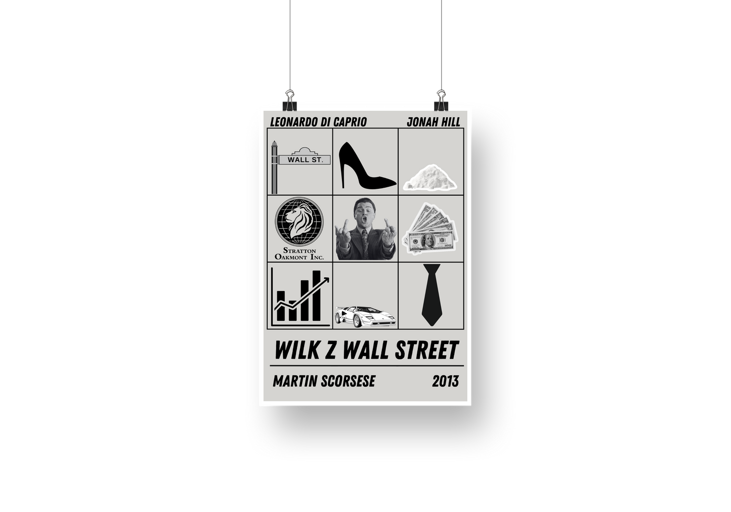 plakat WILK Z WALL STREET
