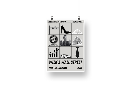 plakat WILK Z WALL STREET