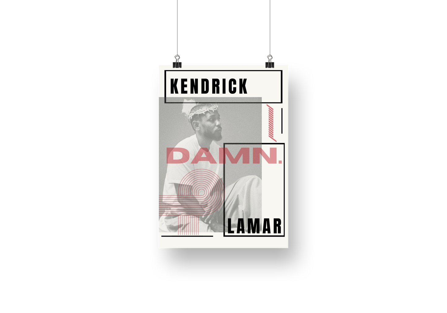 plakat DAMN. (KENDRICK)