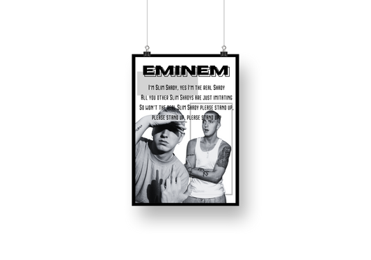 plakat SLIM SHADY (EMINEM)