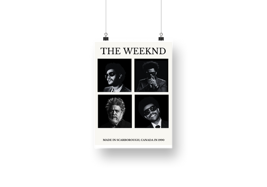 plakat THE WEEKND