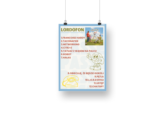 plakat LORDOFON