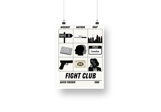 plakat FIGHT CLUB