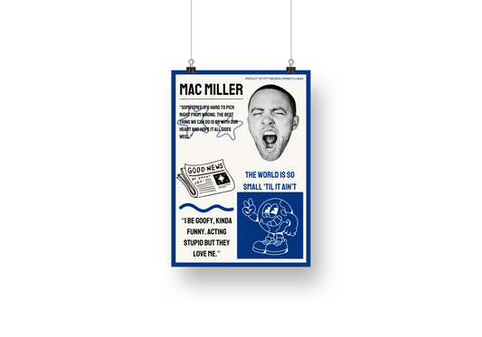 plakat MAC MILLER