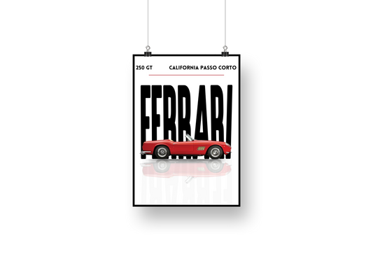 plakat FERRARI
