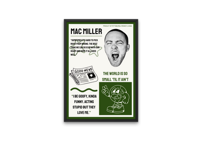 plakat MAC MILLER