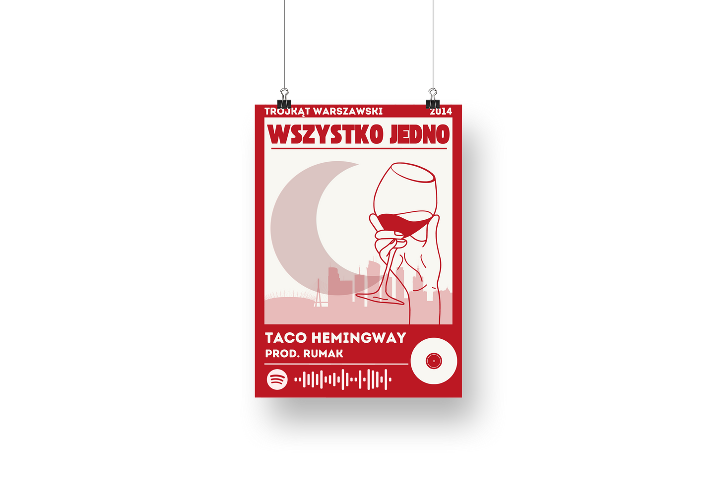 plakat WSZYSTKO JEDNO (TACO)