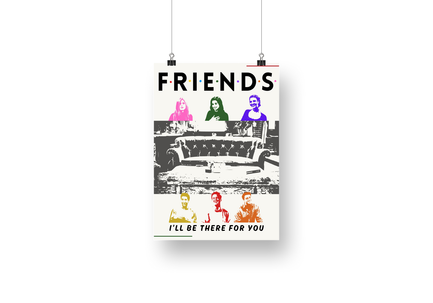 plakat FRIENDS