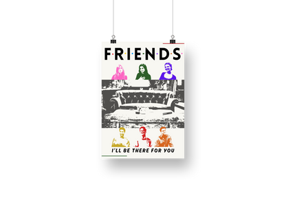 plakat FRIENDS