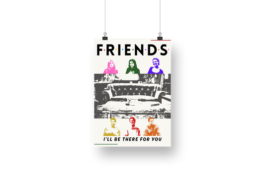 plakat FRIENDS