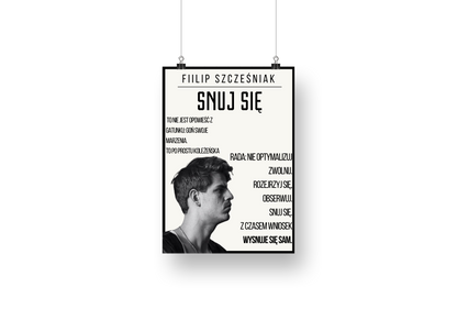 plakat SNUJ SIĘ (TACO)