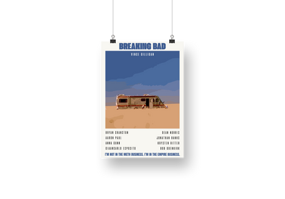plakat BREAKING BAD