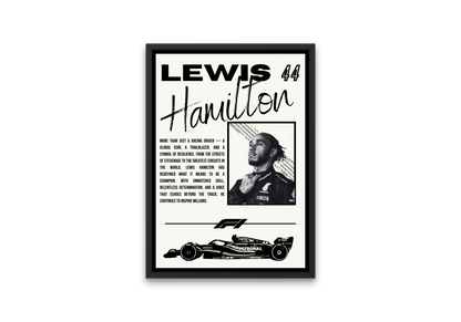 plakat LEWIS HAMILTON