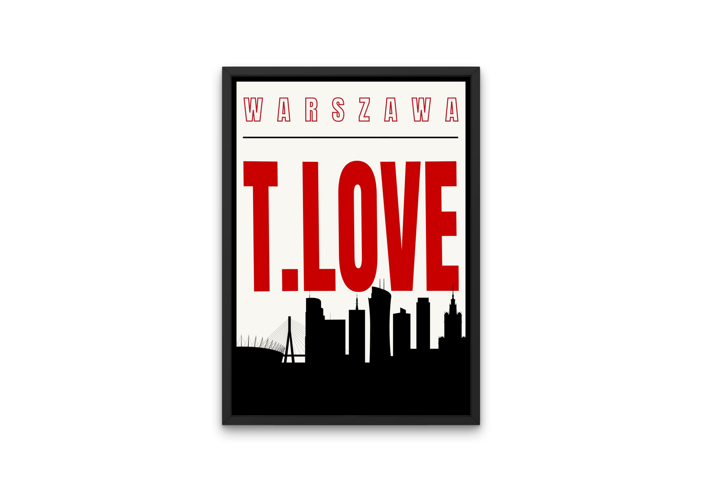 plakat WARSZAWA (TLOVE)