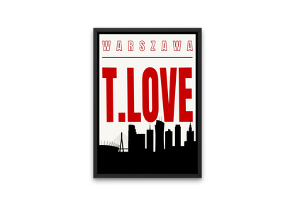 plakat WARSZAWA (TLOVE)