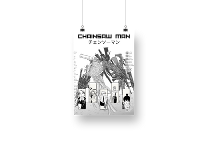 plakat CHAINSAW MAN