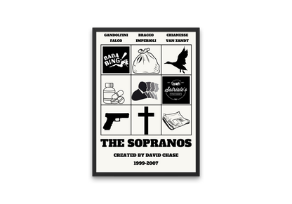 plakat THE SOPRANOS