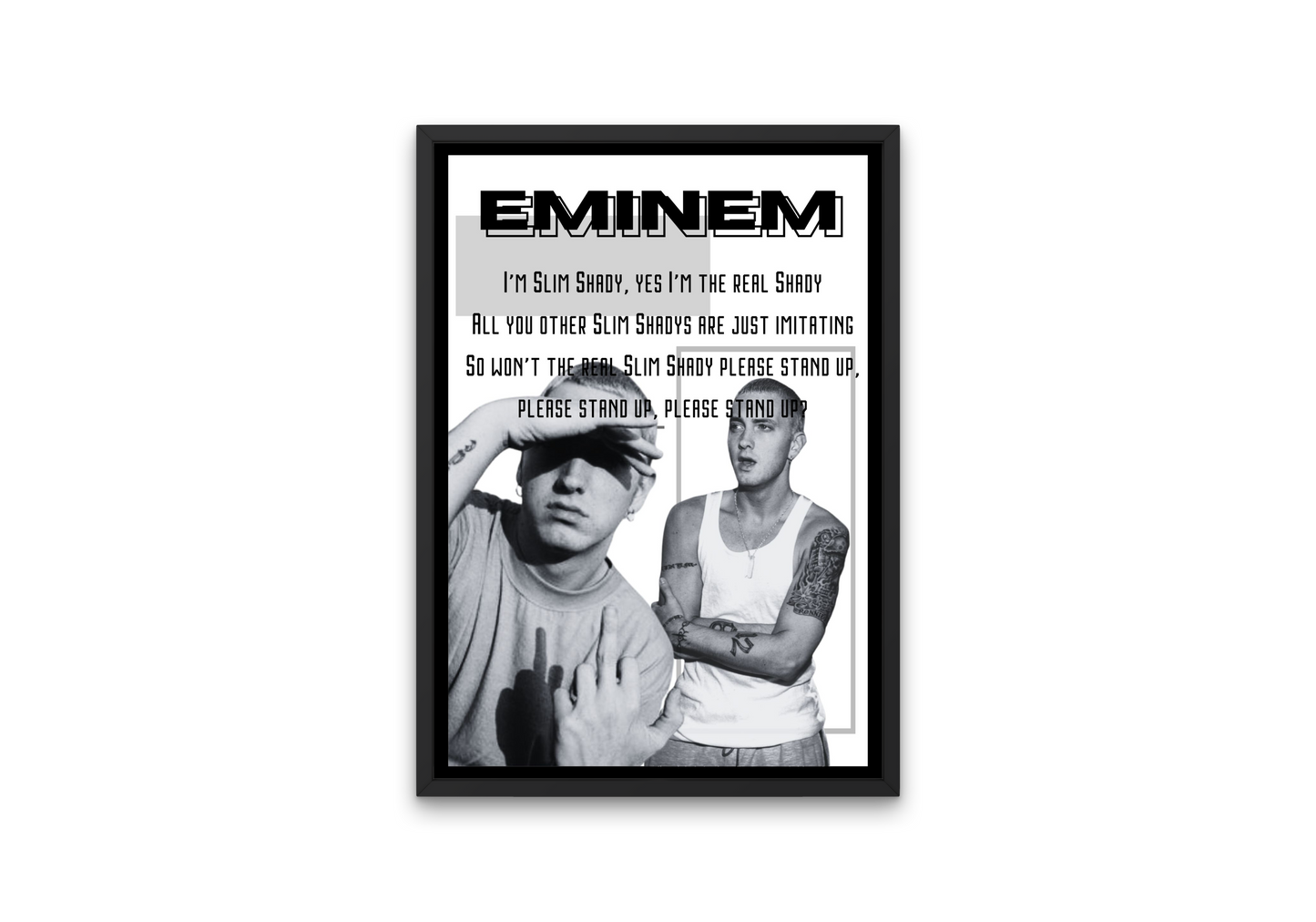 plakat SLIM SHADY (EMINEM)
