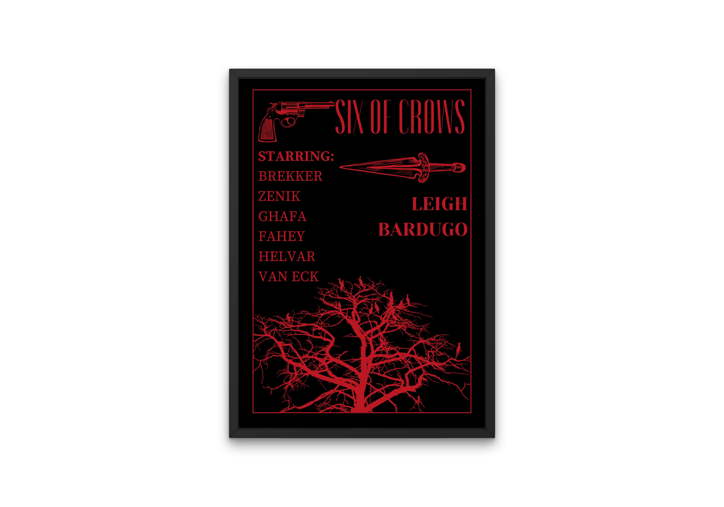 plakat SIX OF CROWS