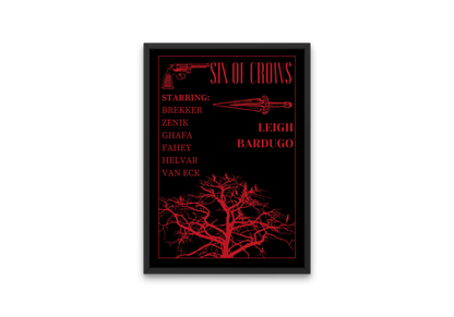 plakat SIX OF CROWS
