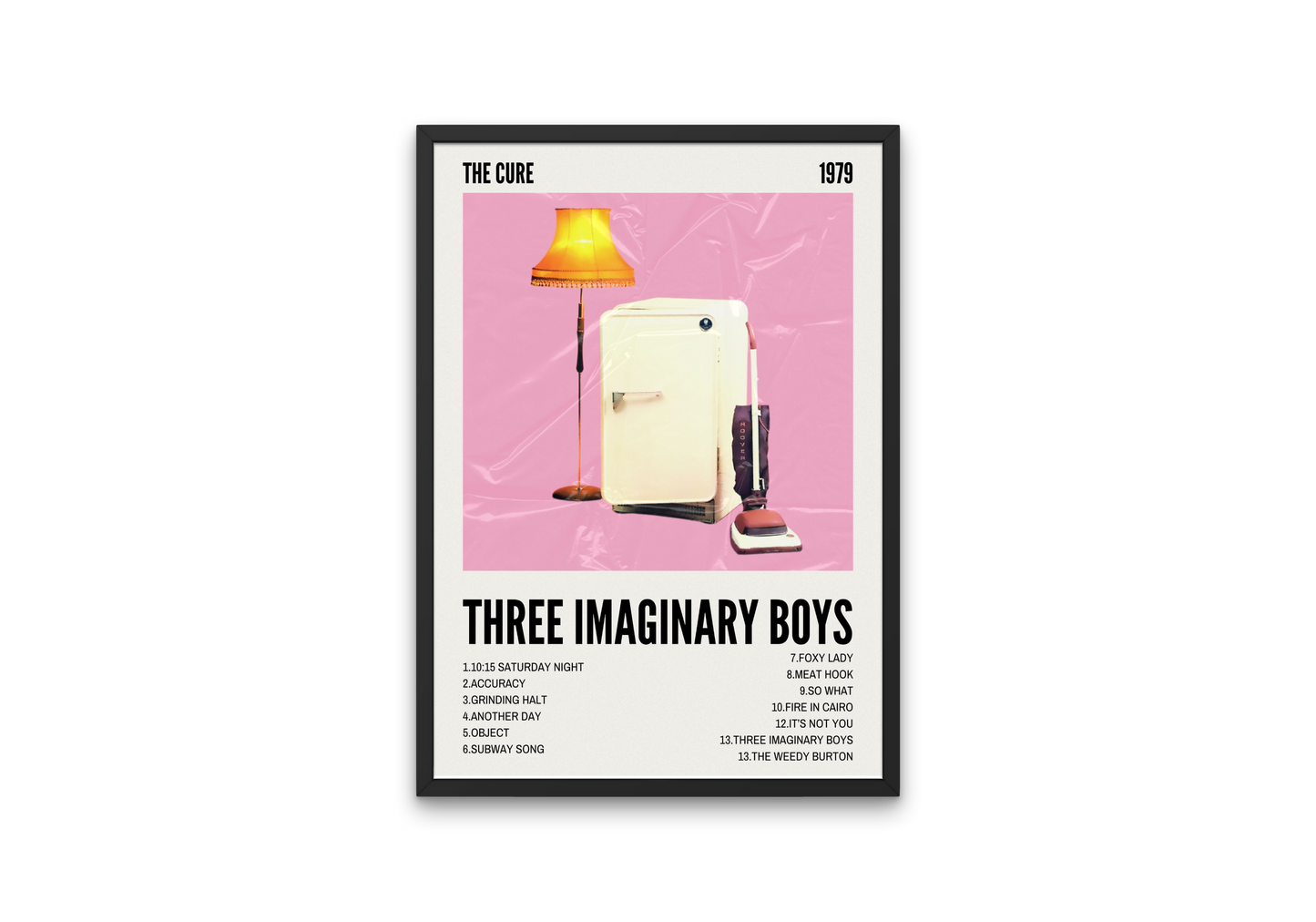 plakat THREE IMAGINARY BOYS (THE CURE)
