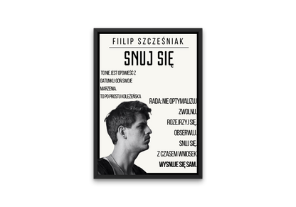 plakat SNUJ SIĘ (TACO)