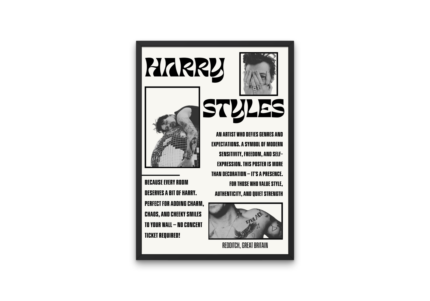 plakat HARRY STYLES