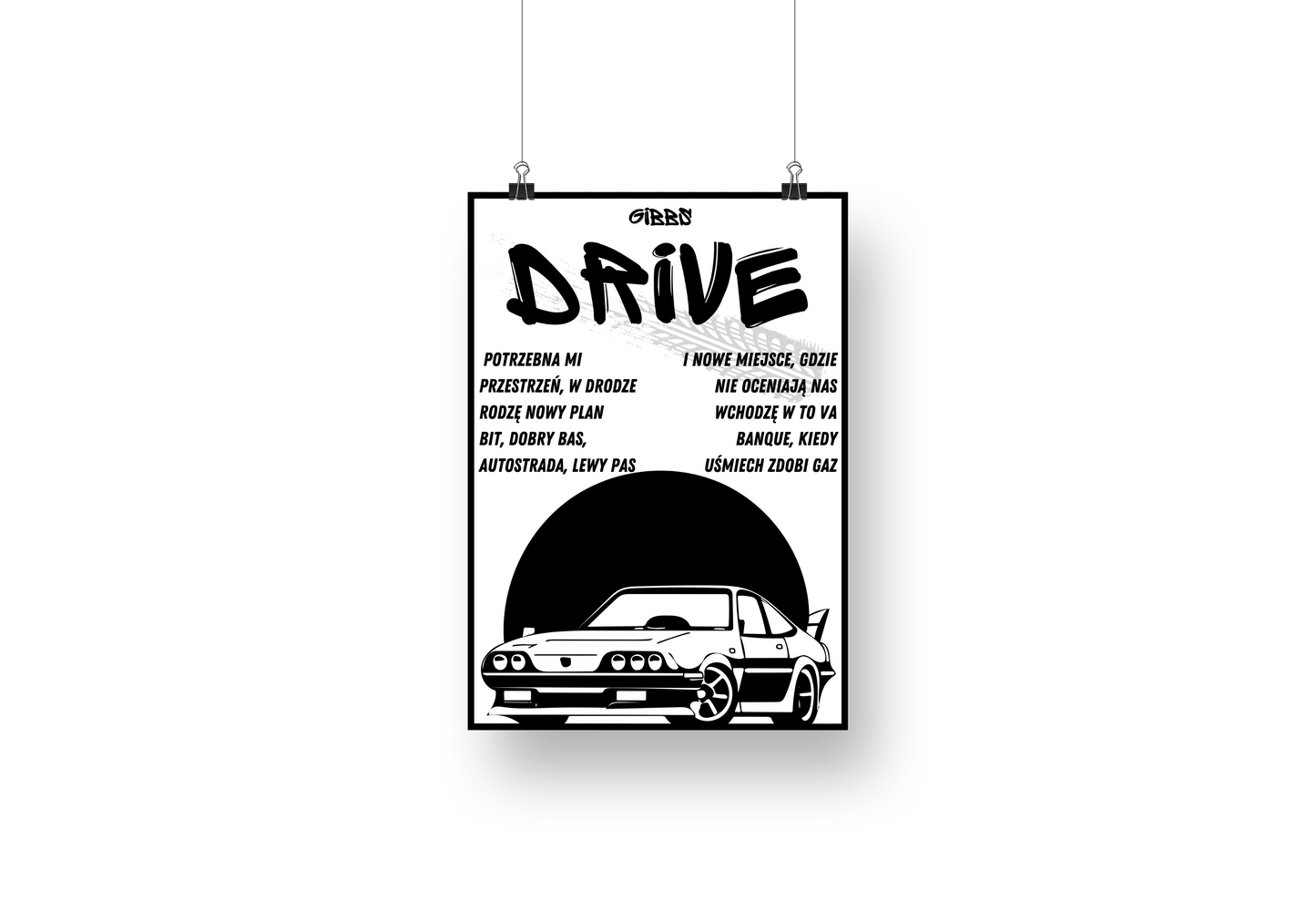 plakat DRIVE (GIBBS)